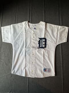 90s USA製Russell Detroit Tigersシャツ　JDILLAのサムネイル