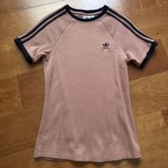 adidas リブTシャツ 半袖 ピンクのサムネイル