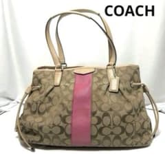 COACHコーチ シグネチャー キャリーオール トートバッグ ハンドバッグ 