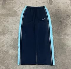 00s NIKE 極太 バギー トラックパンツ モード 海外 ジャージ Y2Kのサムネイル