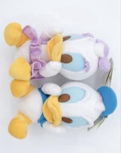 ディズニー ドナルド デイジー ぬいぐるみ マスコット 2個セットのサムネイル