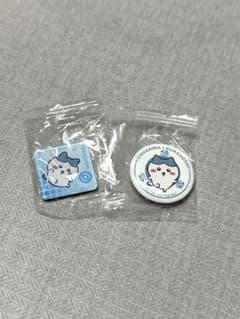 【ハチワレ】くら寿司 コラボ 缶バッジ・マグネット 2点セットのサムネイル
