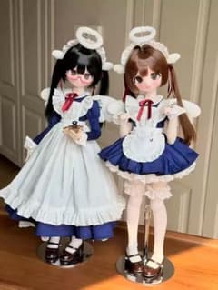 MDD 1/4 ドール服 7点 セット MSD SDM ワンピース天使メイド - メルカリ