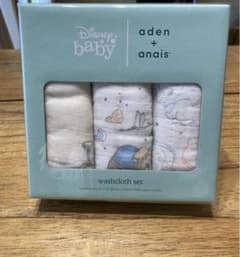 エイデンアンドアネイ　ウォッシュクロス　ダンボ　ディズニー　aden+anaisのサムネイル