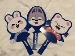 Stray Kids SKZOO うちわ GIGOノベルティ3種セットのサムネイル