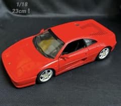 23cm！■ 1/18 フェラーリ F355 ￼ホットウィール ダイキャスト製 23cm！□ 1/18 フェラーリ F355 ￼ホットウィール ダイキャスト製