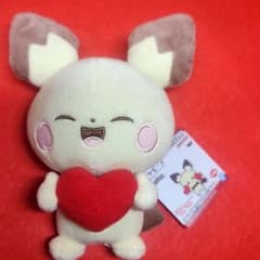 포켓피스 봉제인형 Mellow Heart 피츄