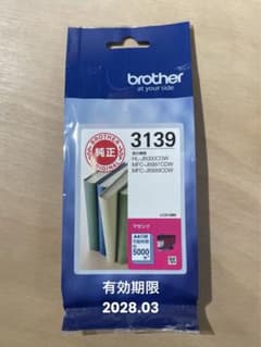 brother 純正インクカートリッジ3139 マゼンタ 期限2028.03 - メルカリ