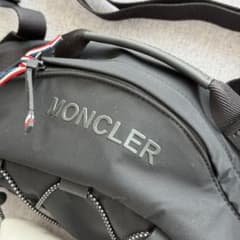 新品未使用】MONCLER ダイナミック ボディバッグ ブラック - メルカリ