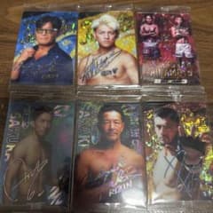 RIZIN サイン入りトレーディングカード 6枚セットのサムネイル