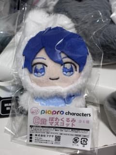 ピアプロ キャラクターズ キャラ福くじ ぽわくるみマスコット KAITO C