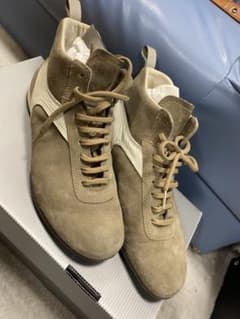 PRADA スニーカー　ハイカット　カーキーのサムネイル