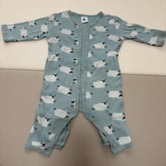 PETIT BATEAU ロンパース ヒツジ柄のサムネイル
