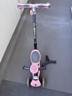 GLOBBER キッズ用 3輪キックスクーター ピンクのサムネイル