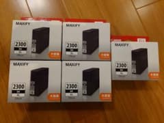 Canon PGI-2300XLBK　5個セットのサムネイル