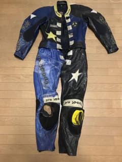 バイク　レーシングスーツ　ツナギのサムネイル
