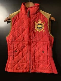 ラルフローレンスポーツ】エンブレムキルティングベスト - メルカリ