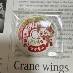 佐野万次郎 ガラポン 特典 缶バッジ 浅草 花やしき 童話 東京