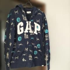 GAP STAR WARS ジップアップパーカー ネイビーのサムネイル
