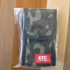 KTC 特製 ポーチ 迷彩 スマホケース レア 購入者特典のサムネイル