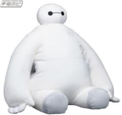 Happyくじ『ベイマックス』 A賞　ぬいぐるみとまんまるポーチ、ステッカー