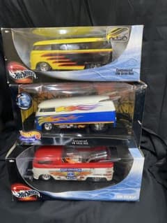 Hot Wheels 100% VW Drag Bus 3台セット - メルカリ