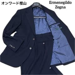 ✨良品✨オンワード樫山 エルメネジルド ゼニア ポップサック調 スーツ ネイビー m77204565288_1.jpg?1766419579