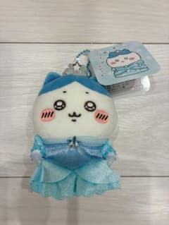 【新品】ちいかわハチワレ　プーワッパプリンセスなマスコットのサムネイル