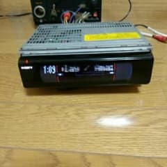 プジョー純正！SONYのカーステレオ　オーディオのサムネイル