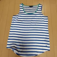 Tommy Hilfiger ボーダー タンクトップ サイズ4(s~m)のサムネイル