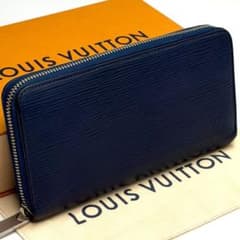 ルイヴィトン エピ ジッピーウォレット アンディゴブルー 長財布