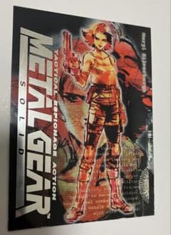 L GEAR SOLID メリル・シルバーバーグ（シリアル888）銀箔 METAL GEAR SOLID メリル・シルバーバーグ（シリアル888）銀箔 - メルカリ