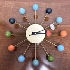 ボール・クロック ジョージネルソン リプロダクト マルチカラー - メルカリ