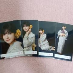 櫻坂46 生写真 大園玲 2026 浴衣 4種コンプ 美品 - メルカリ