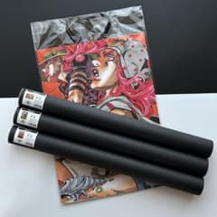 ジョジョキャラバン B2ポスター ショッパー 7部 ジョニィ ジャイロ