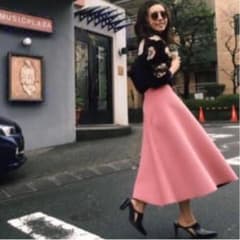 AMERI   MERRILY COLOR SKIRT  ピンクのサムネイル