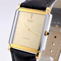 美品/電池交換済】SEIKO DOLCE 腕時計 新品ベルト クォーツ - メルカリ