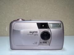 箱付 SANYO DSC-R1 サンヨー コンパクトデジタルカメラ レトロ SANYO DSC-R1 コンパクトデジタルカメラ 希少レトロ サンヨー 電池式