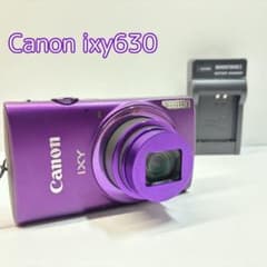 Canon IXY630 紫 動作確認済 Wi-Fi搭載 充電器付き - メルカリ