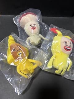こびとづかんぬいぐるみガチャ　3点セットのサムネイル