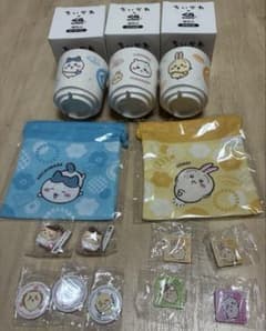 Chiikawa x Kura Sushi Collaboration Goods Bundle