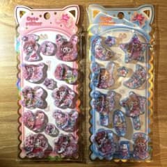 【ウォーターシール】　ペールピンク　ブルー　2個セットのサムネイル