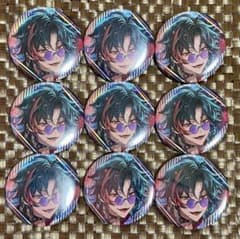 にじさんじ 3SKM ハーフアニバーサリー ランダム缶バッジ レア 魁星 9点③のサムネイル