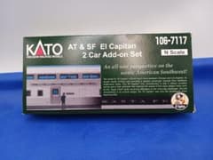 KATO 106-7117 アッチソン サンタフェ鉄道 エル・キャピタン 2両 