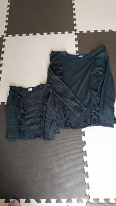 ベティ様専用★購入不可ZARA フリルカットソー 親子コーデのサムネイル