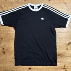 adidas 半袖Tシャツ ブラック トレフォイルロゴのサムネイル