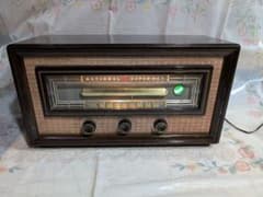 Bluetooth付 LEDマジックアイ木箱ナショナルBX-255 昭和レトロ - メルカリ