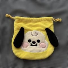 BT21 CHIMMY Face Type Pouch - Jimin
