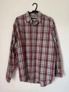 Eddie Bauer ネルシャツ レッド チェック M アメカジのサムネイル