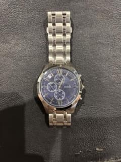 GUESS ネイビー クロノグラフ 時計のサムネイル